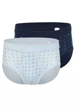 Трусы Schiesser Sport/Unterhose Cotton Essentials Feinripp, темно синий