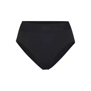 Трусы SKIMS Cotton Rib, цвет Soot