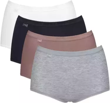 Трусы sloggi "Basic+ Maxi C4P" (4 шт.), идеальная посадка, цвет Multiple Colours 16