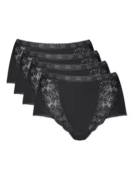 Трусы Sloggi Maxislip Chic, черный