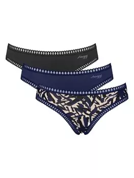 Трусы Sloggi Slip 3er Pack, синий