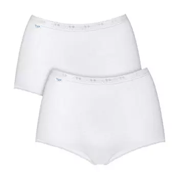 Трусы Sloggi Taillen 2er Pack Basic+, Basic+Maxi, белый