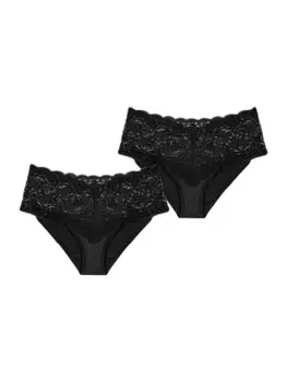 Трусы Triumph Maxislip Amourette 300, черный