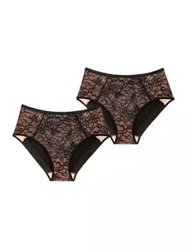 Трусы Triumph Maxislip Amourette Charm, черный