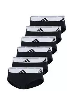 Трусы / трусы комплект из 6 шт. активный flex хлопок Adidas, белый