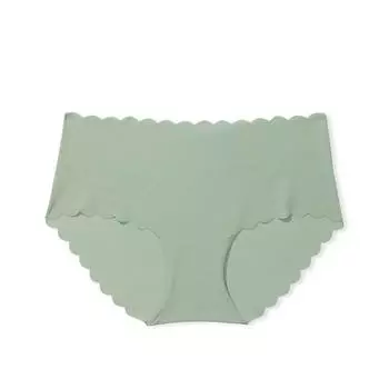 Трусы Victoria`s Secret No-Show Scallop Hiphugger, зелёный