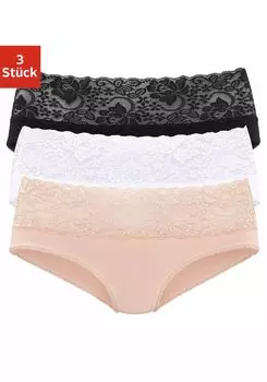 Трусы Vivance, цвет beige, wei, schwarz