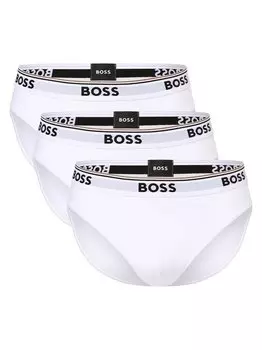 Трусы в упаковке 3 шт. Boss, белый