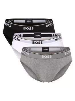 Трусы в упаковке 3 шт. Boss, белый