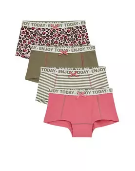Трусы WE Fashion, цвет Olive/Rose