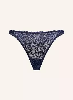 Трусы жидкое кружево erlich textil, синий