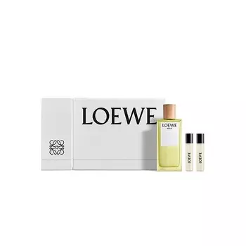 Туалетная вода унисекс Estuche Agua EDT Loewe, EDT 100 ml + Mini + Mini