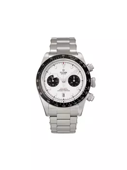 TUDOR наручные часы Black Bay Chrono S&G 41 мм, белый
