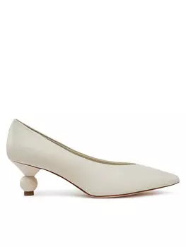 Туфли 2515521054600 Weekend Max Mara, экрю