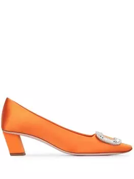Туфли Belle Vivier 45 мм Roger Vivier, оранжевый