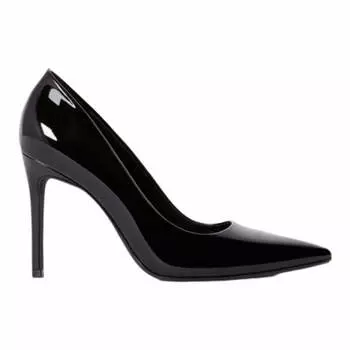 Туфли Bershka Sparkly High-heel, черный