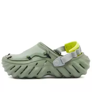 Туфли броги Crocs Echo Ripstop Clog, цвет Moss Multi