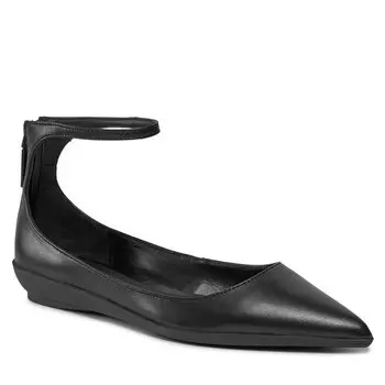 Туфли Calvin Klein WrappedAnkle Strap, черный
