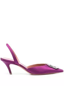 Туфли Camelia 60 Amina Muaddi, фиолетовый