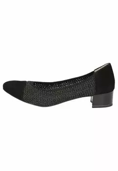 Туфли Caprice, цвет black comb