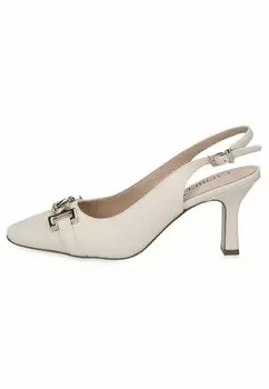 Туфли Caprice, цвет offwhite nappa