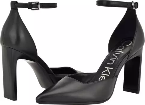 Туфли Carcie Calvin Klein, черная кожа
