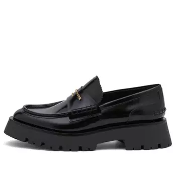 Туфли Carter Lug Loafer Alexander Wang, черный