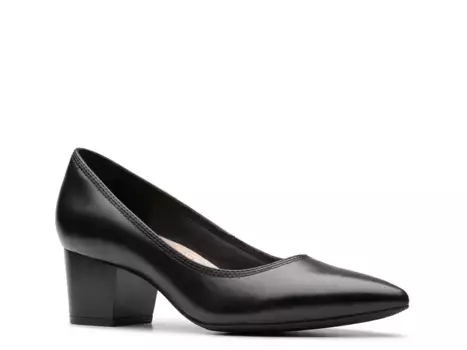 Туфли Clarks Ellanie Hope, черная кожа