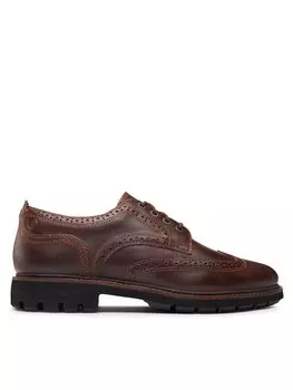 Туфли Clarks, коричневый