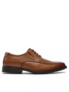 Туфли Clarks, коричневый