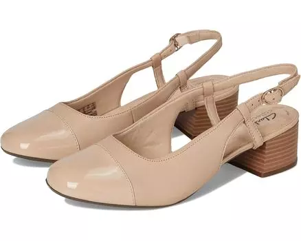 Туфли Clarks Marilyn Rose, цвет Beige Combi Leather