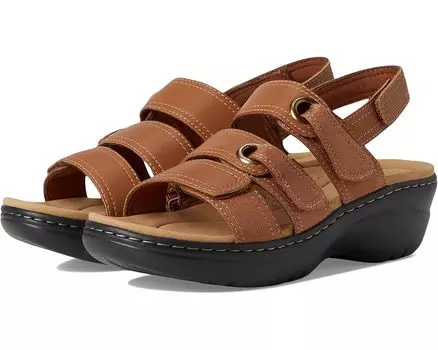 Туфли Clarks Merliah 2 Bali, цвет Tan Combi Leather