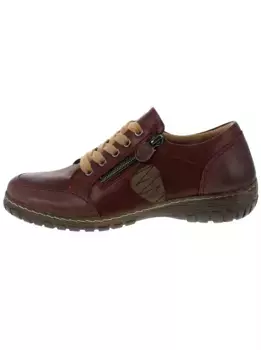 Туфли Classic Basics на шнуровке, бордовый