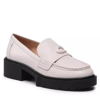 Туфли Coach LeahLoafer, бежевый