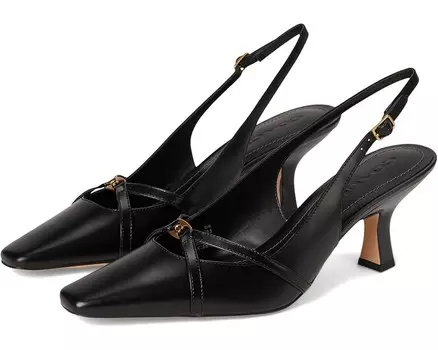 Туфли COACH Rowyn Leather Slingback, черный