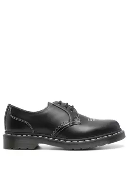 Туфли дерби с контрастной строчкой Dr. Martens, черный