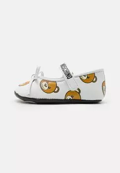 Туфли для ползания UNISEX MOSCHINO, цвет white