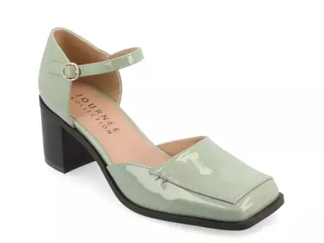 Туфли Evangeline Pump Journee Collection, зеленый