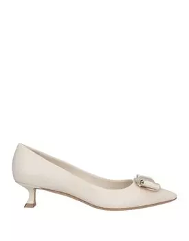 Туфли Ferragamo, кремовый