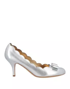 Туфли Ferragamo, серебро