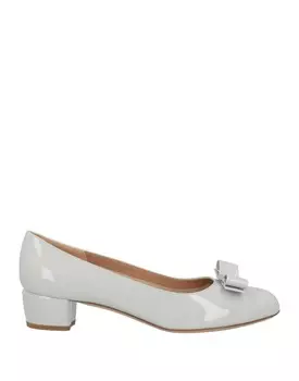 Туфли Ferragamo, светло-серый