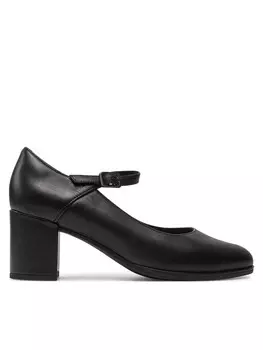 Туфли Freva55 Strap Clarks, черный