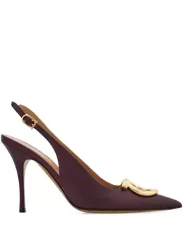 Туфли Gancini 95 Ferragamo, красный