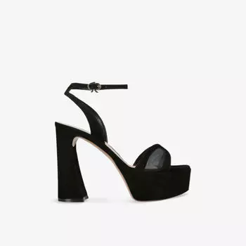 Туфли Gianvito Rossi на платформе из сетчатого материала, черный