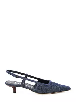 Туфли Gucci GG denim, светло-синий