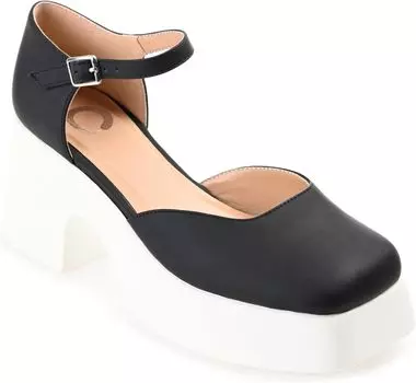 Туфли Journee Collection Lizaa Pump, черный