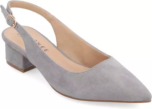 Туфли Journee Collection Sylvia Pumps, серый