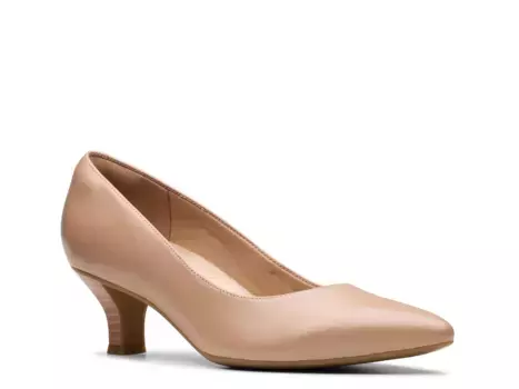 Туфли Kepley Vine Pump Clarks, бежевый