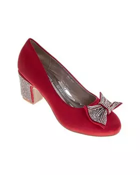 Туфли-лодочки Badgley Mischka Bow, красный
