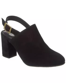 Туфли-лодочки Eric Michael Blanche Suede Slingback, черный